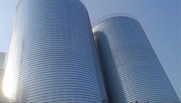 威宁2座混凝土高架卷板仓